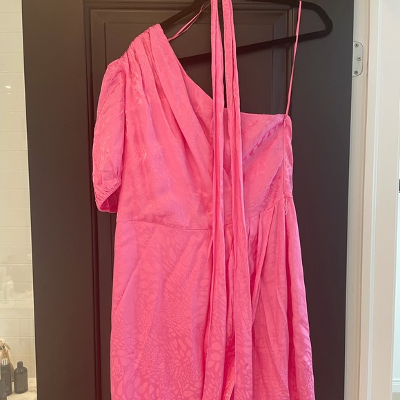 Pink dress size xl short above the knee - Picture 1 of 5